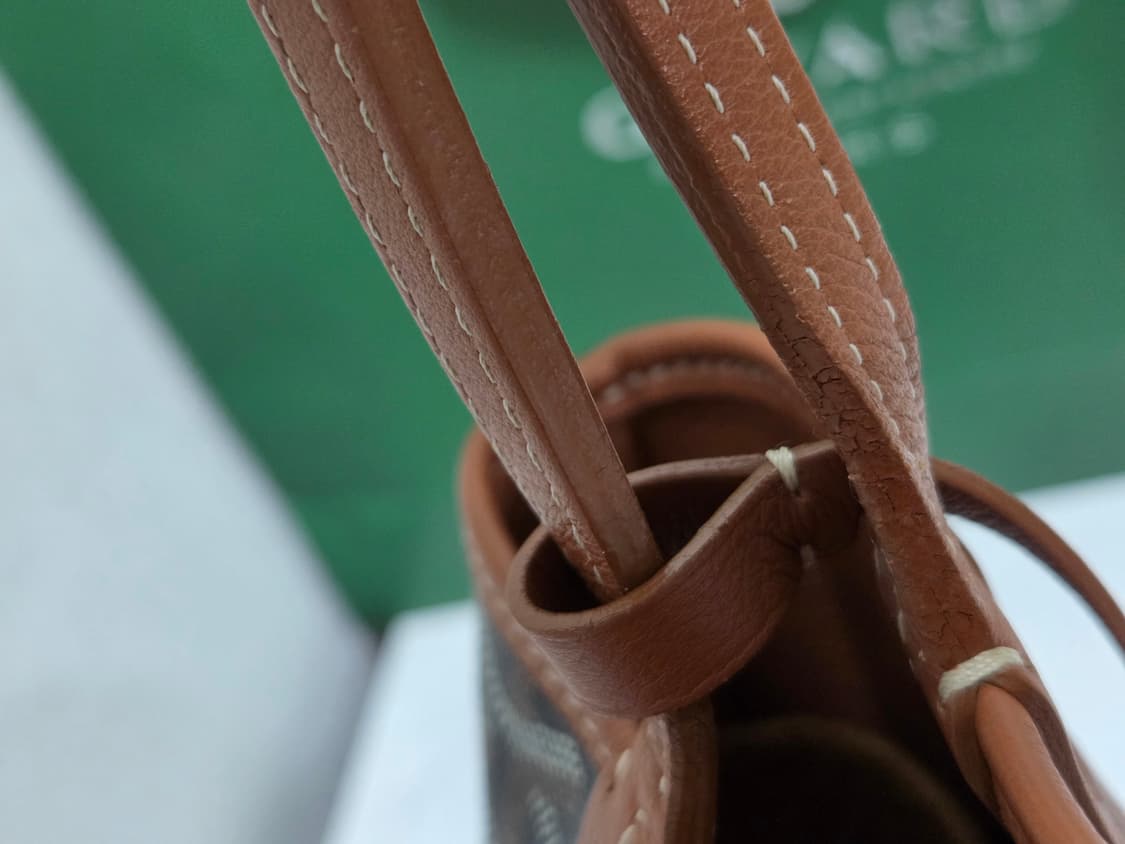 고야드 앙주 미니 백 Black Tan 상품이미지8