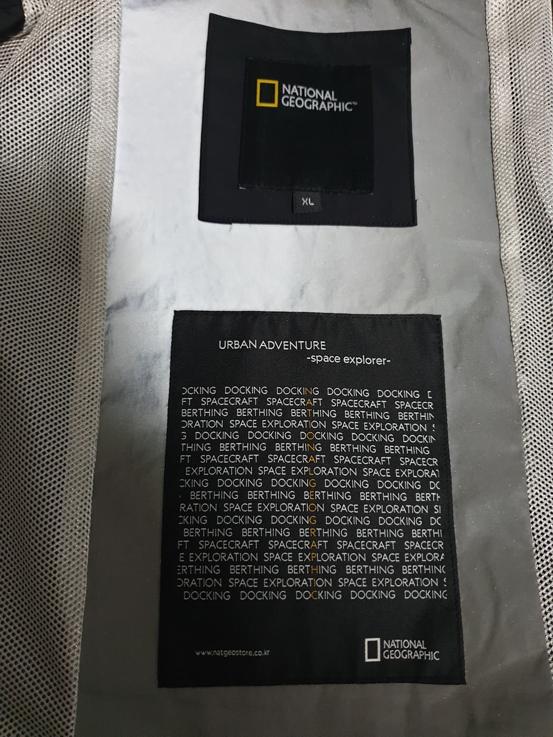 내셔널지오그래픽 나일론 어반시티 블루종 자켓 블랙 (XL) 상품이미지5