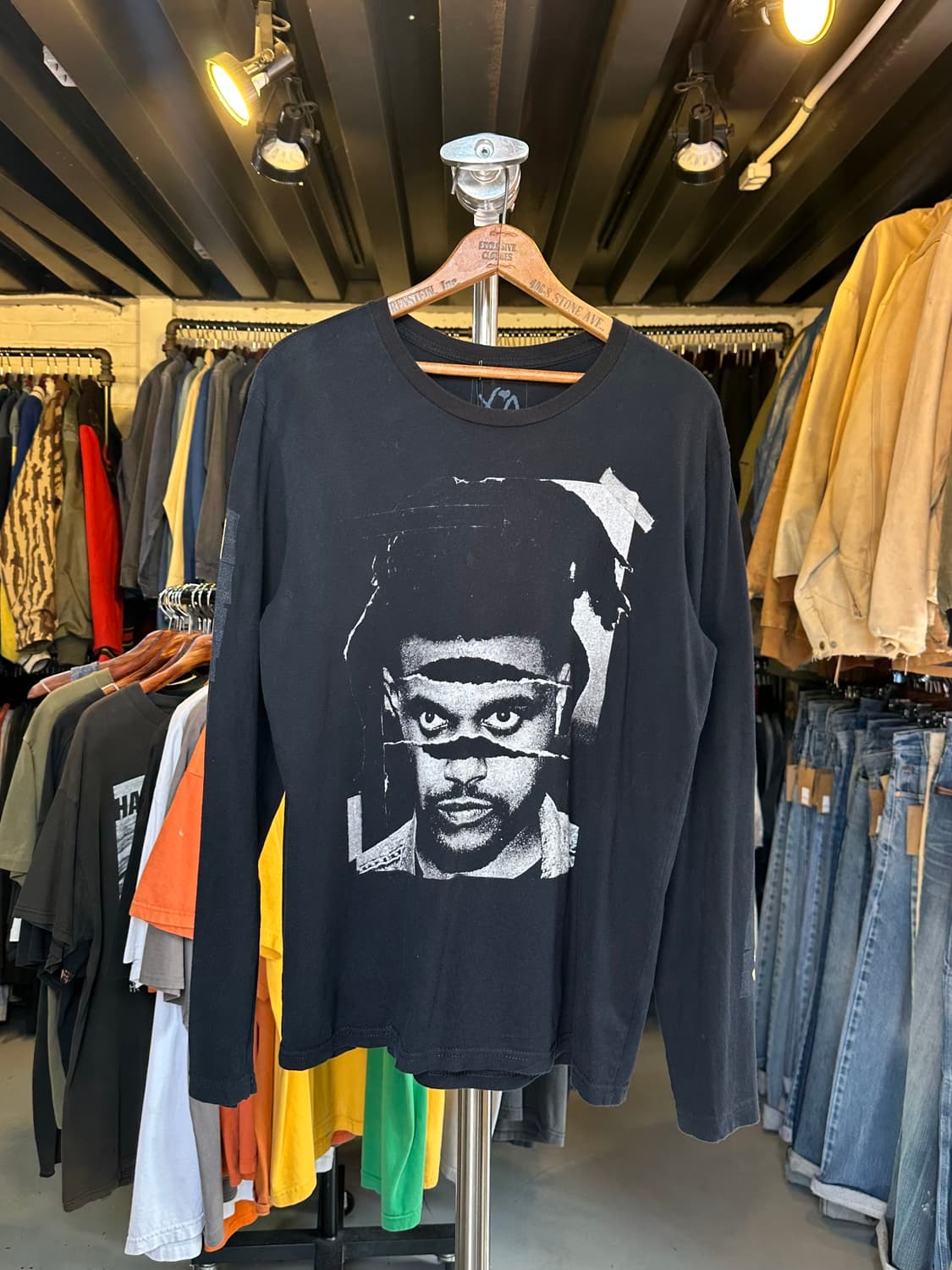 위켄드 The Weeknd 투어 2015 롱슬리브 티셔츠 상품이미지1