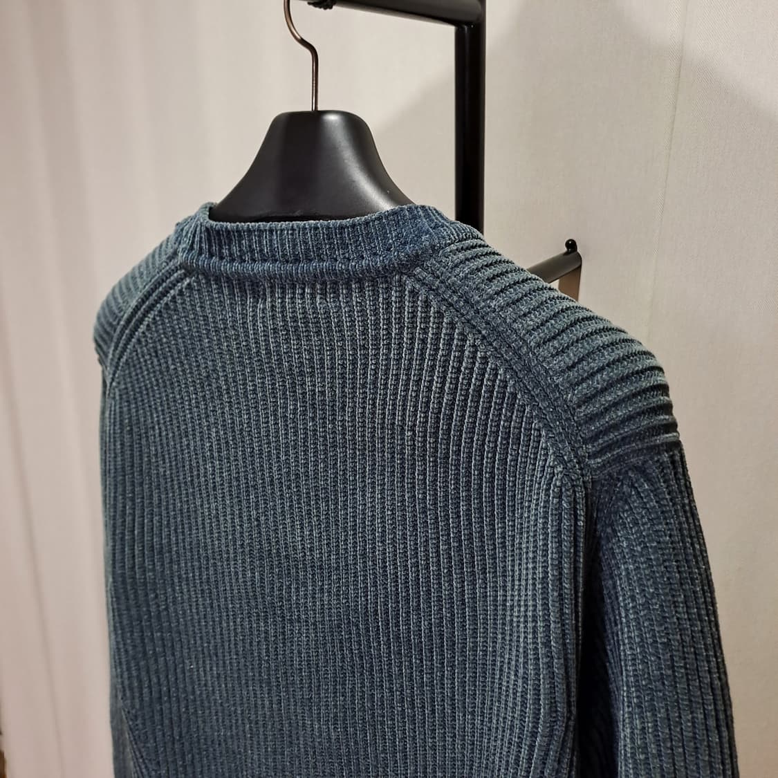 (택포) 타임옴므 코듀로이 라운드넥 니트 100 B375 상품이미지6