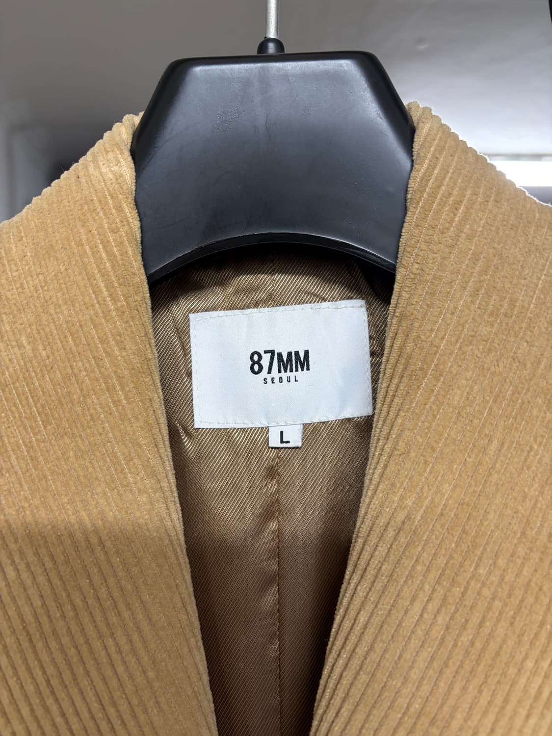 87mm 컬렉션 코듀로이 더블코트 상품이미지4