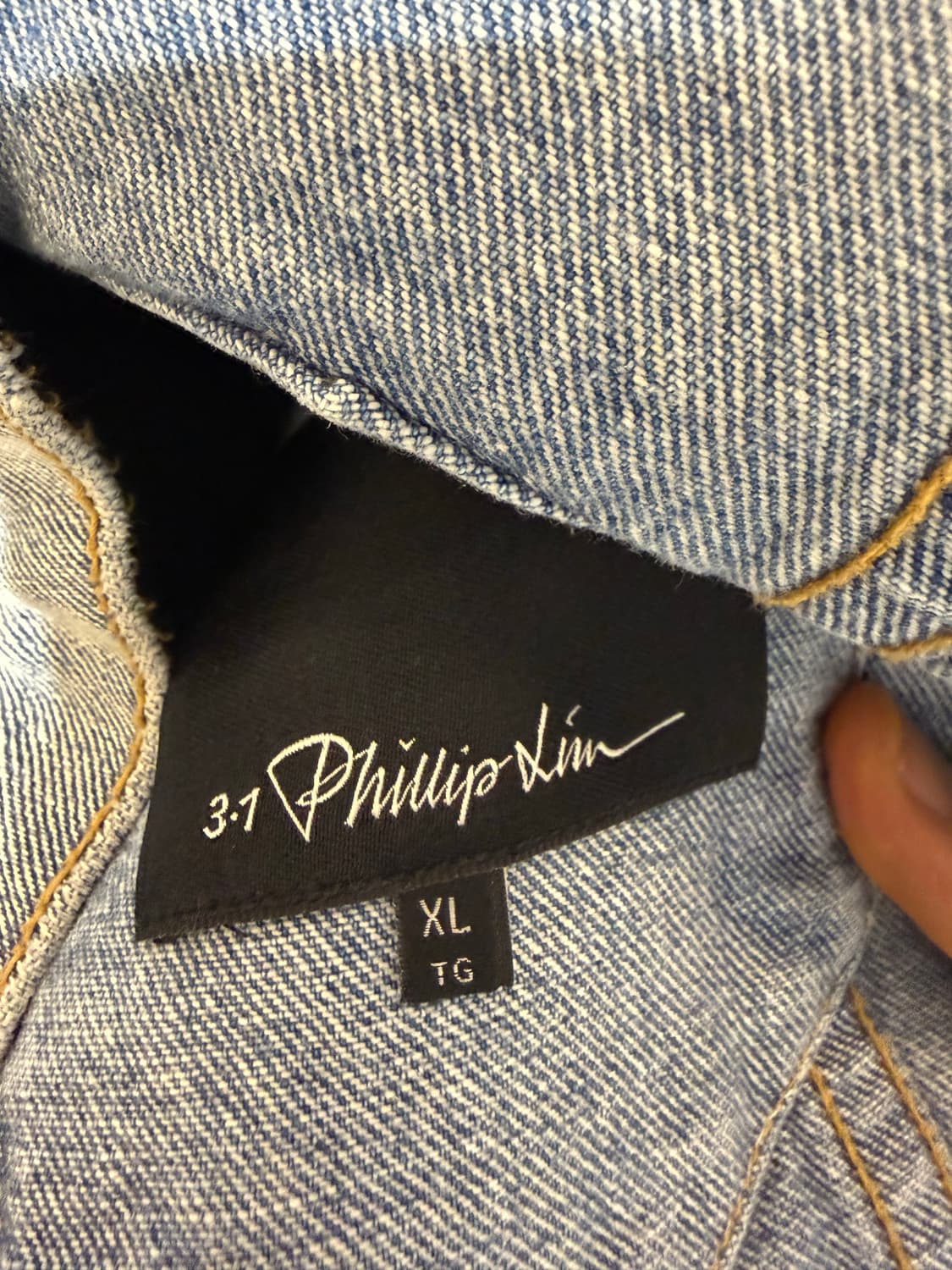 3.1 필립림 라이트 데님 XL 상품이미지5