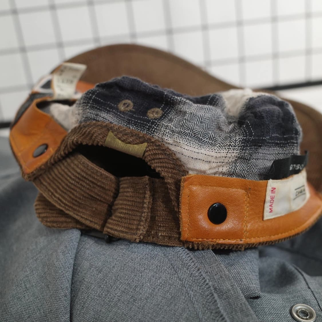 CA4LA corduroy cap 상품이미지4