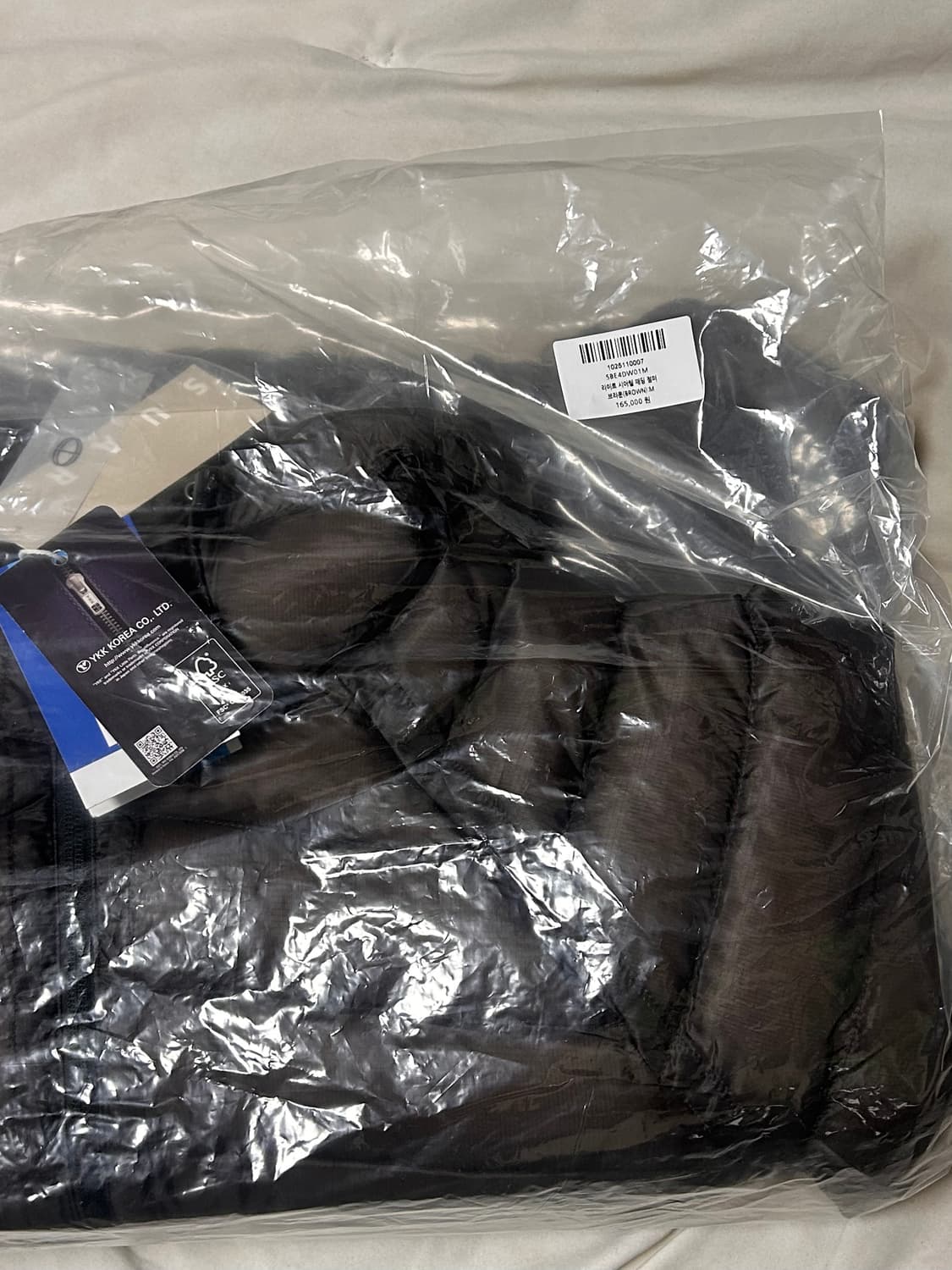 [새상품]수아레 패딩 브라운 m사이즈 상품이미지2