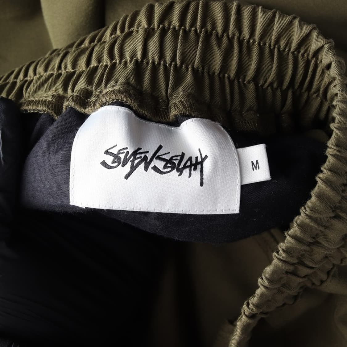 세븐셀라 카키 세미와이드 카고 팬츠 M 상품이미지6