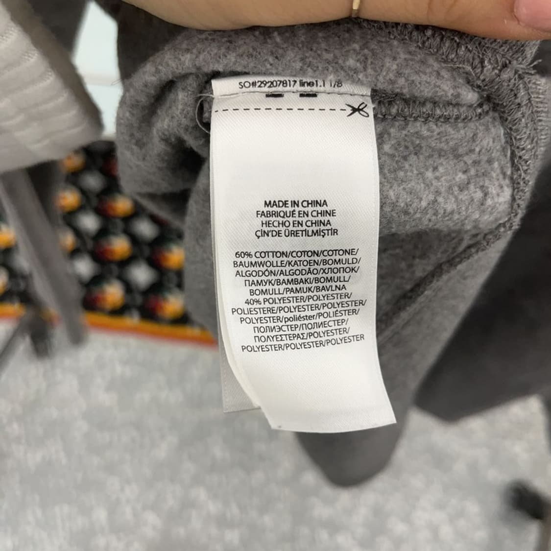 폴로 랄프로렌 희귀 빈티지 데미지 프린팅 기모 맨투맨 M C07665 상품이미지6