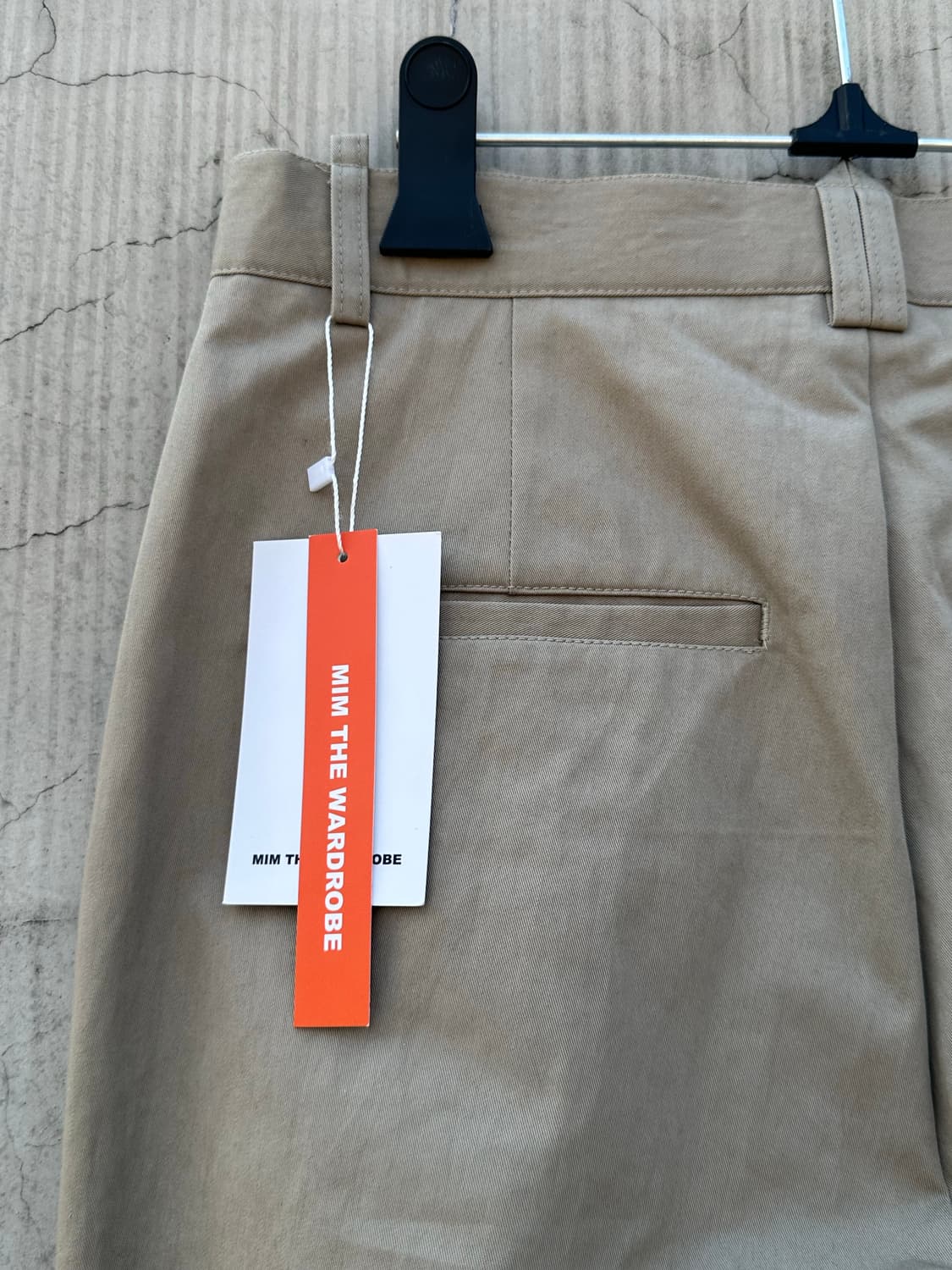 밈더워드로브 원턱 턴업 치노 팬츠 상품이미지3