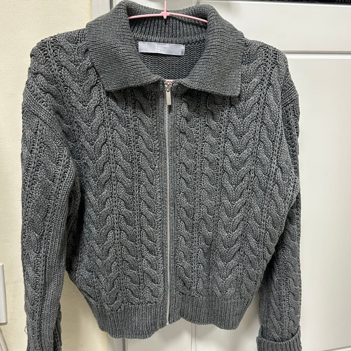 에잇세컨즈 니트 집업  상품이미지1