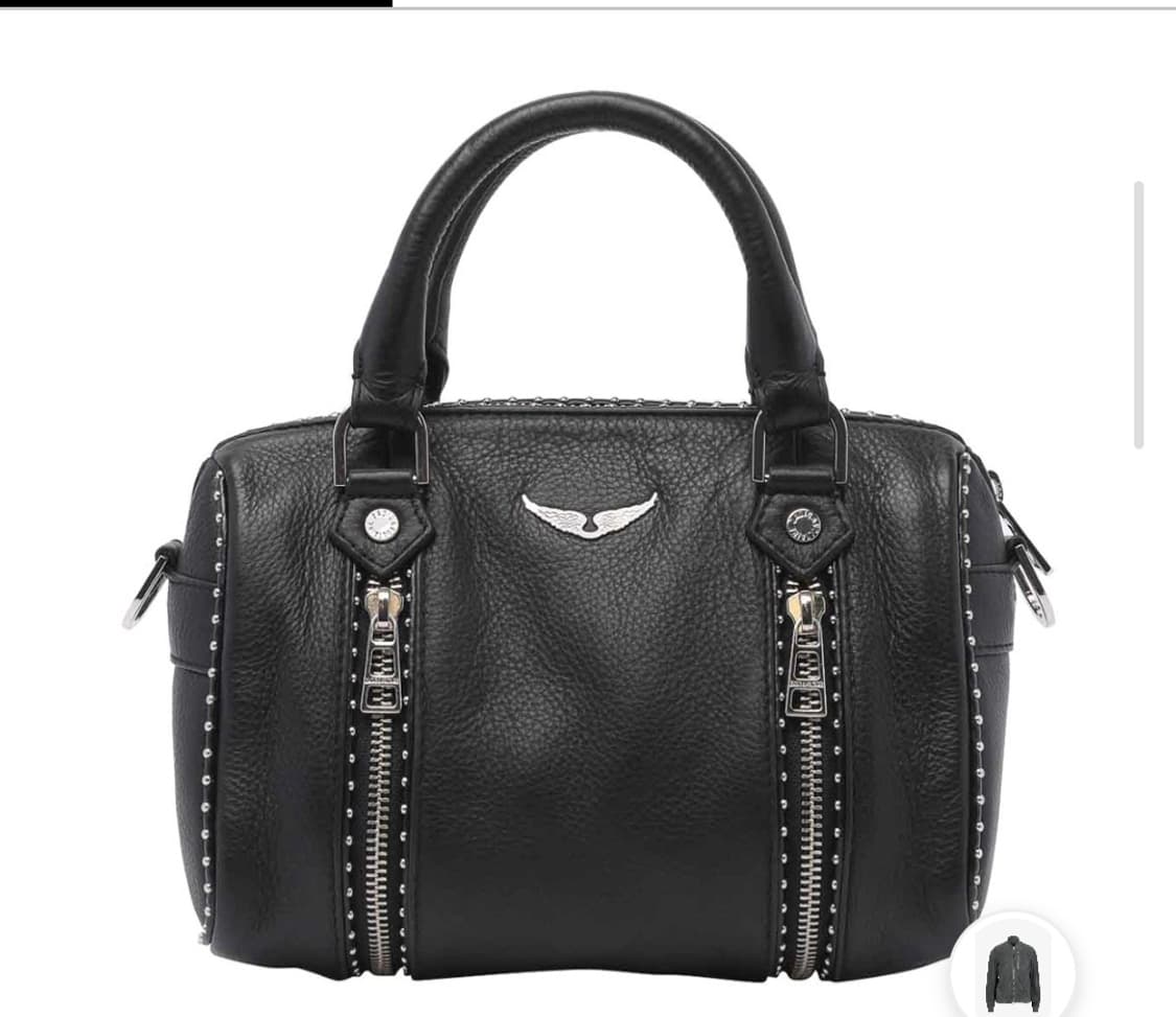 (새제품) 쟈딕앤볼테르 써니백 xs 스터드 크로스가방 상품이미지8