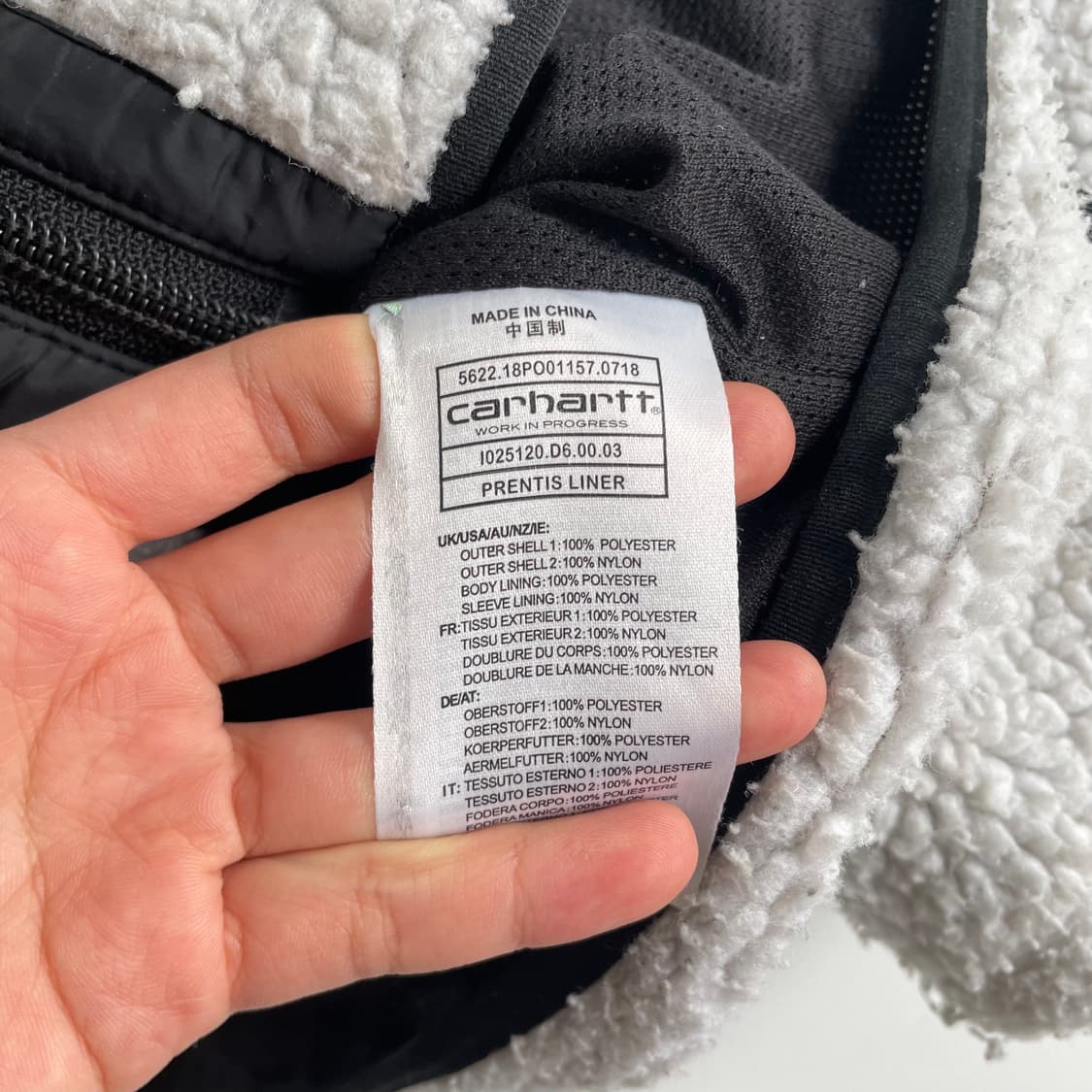 Carhartt 칼하트 wip 플리스 자켓 상품이미지5