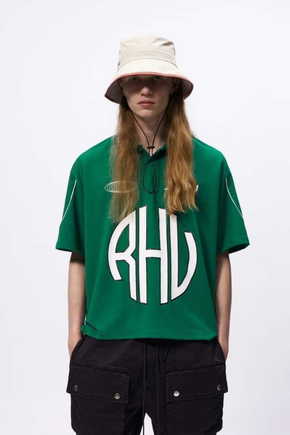 자라 x 루이지 zara rhude / 반팔 폴로티 / L 상품이미지2