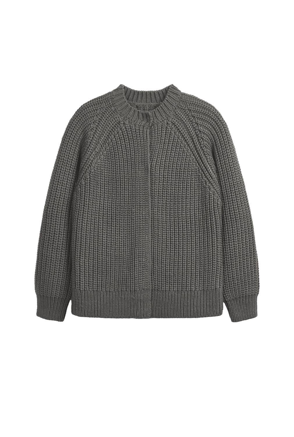 HEAVY KNIT CARDIGAN (GRAY) 상품이미지2