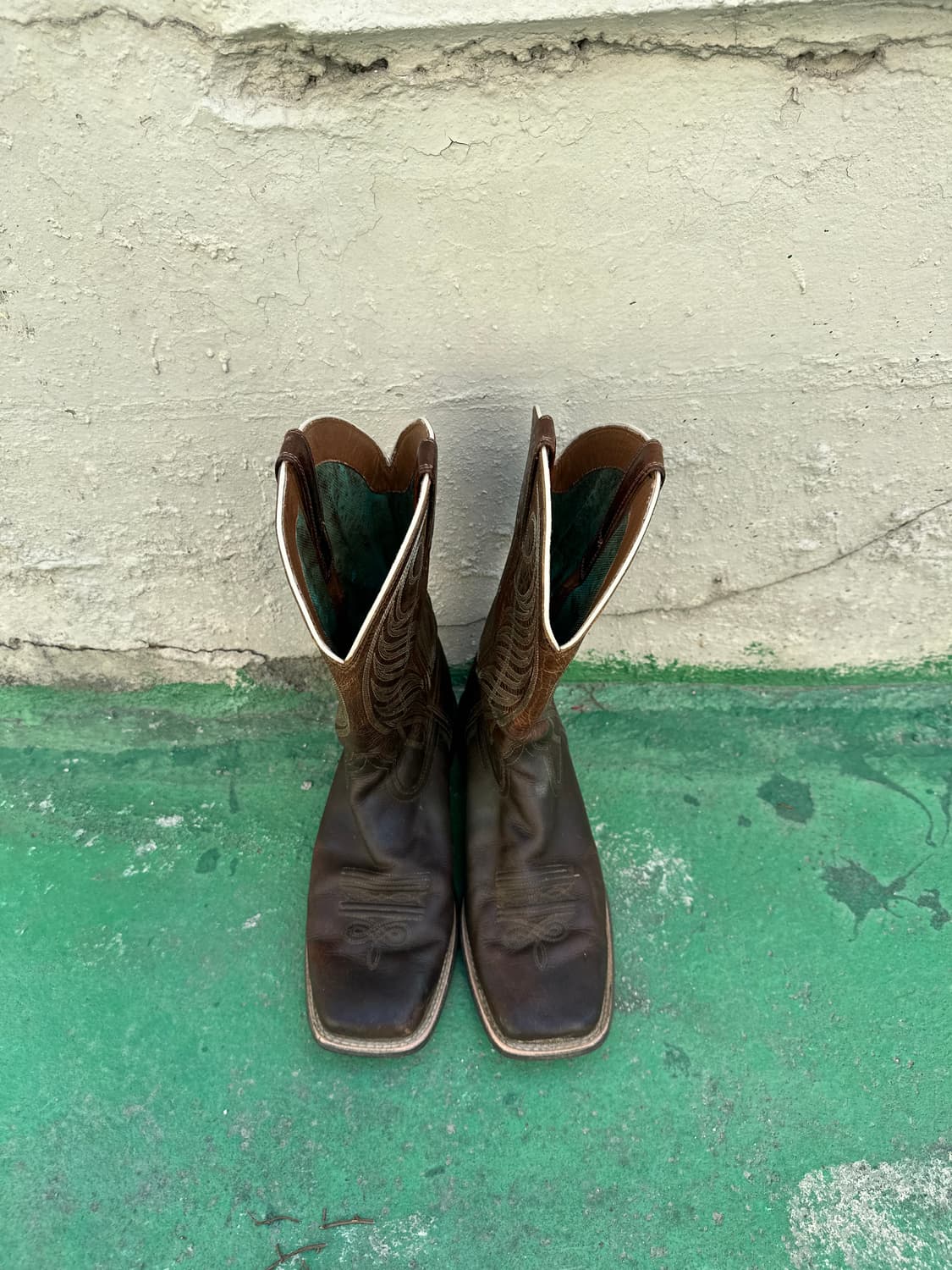 브라운 카우보이 웨스턴 부츠 상품이미지5