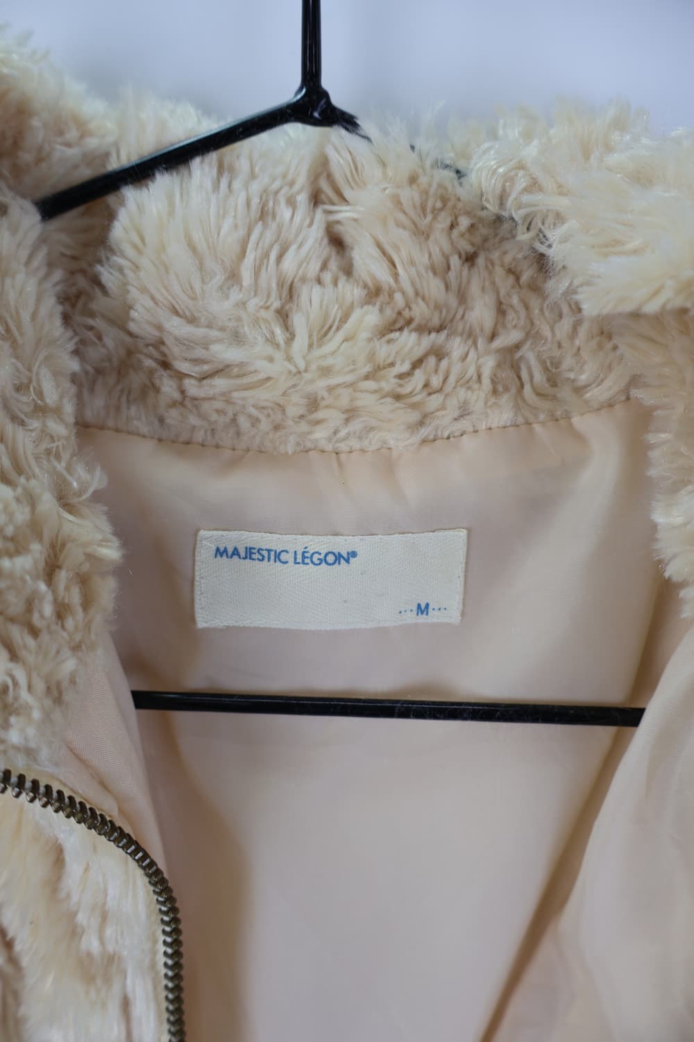  Majestic Legon Poly fur zip up 상품이미지5