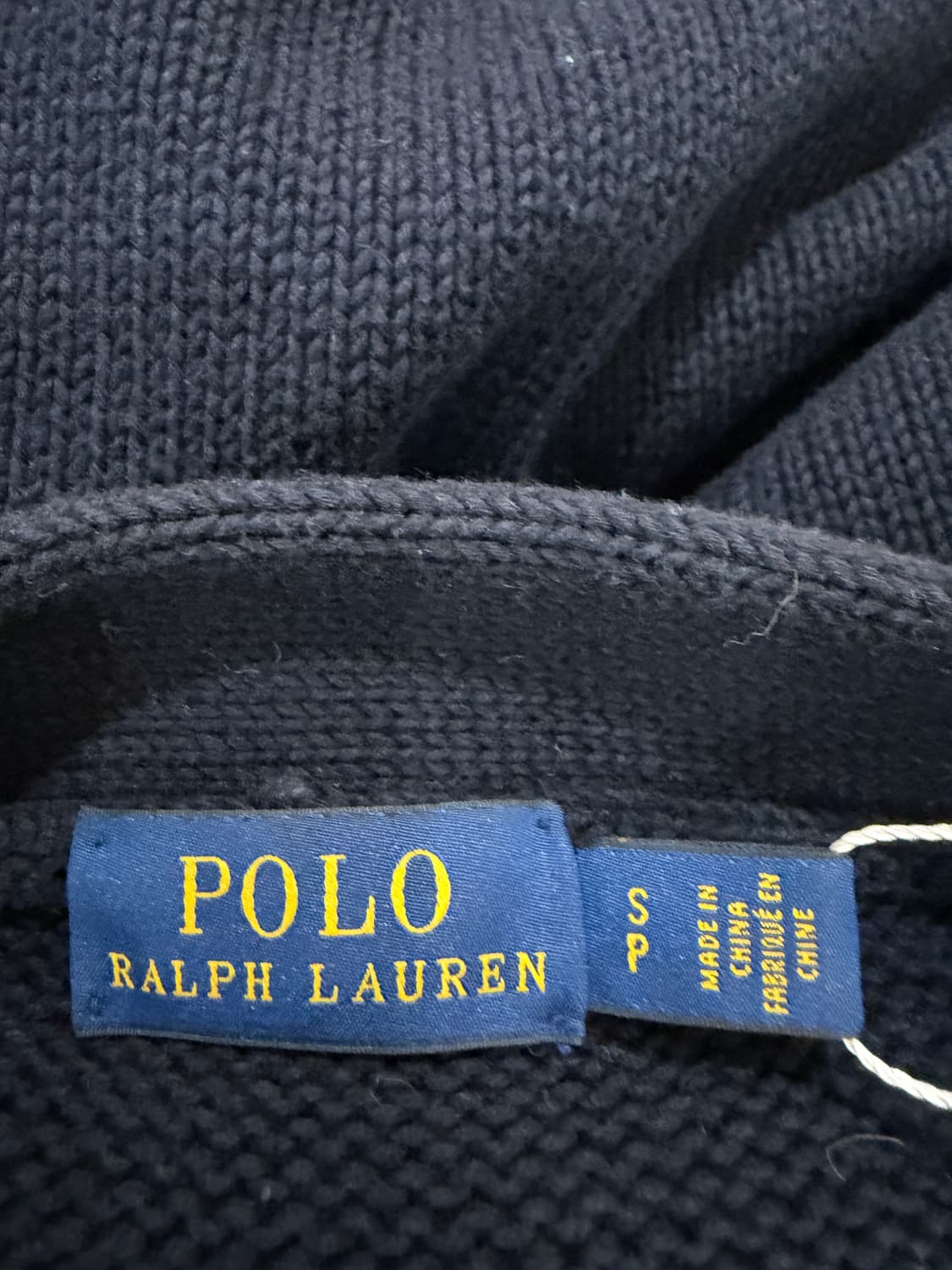 폴로 랄프로렌 컬리지 바시티 레터맨 P 가디건 상품이미지5