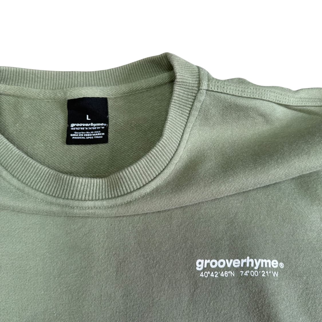 그루브라임 맨투맨 상품이미지2