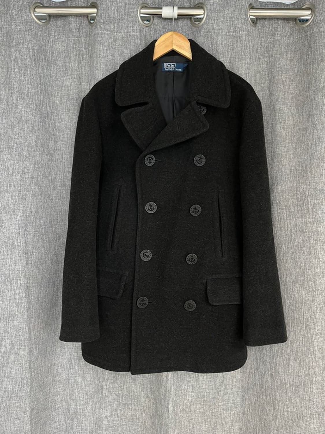 폴로 랄프 로렌 울 멜튼 피코트/#3440 상품이미지1