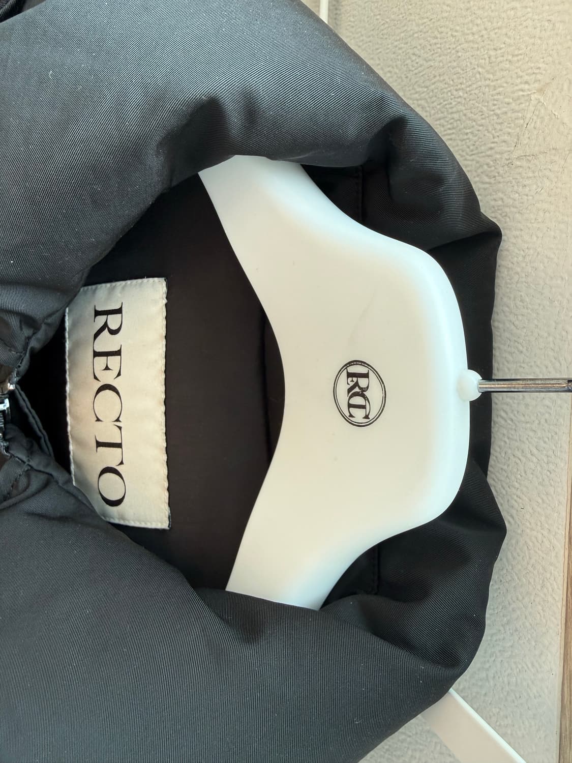 렉토 포코노 퀼티드 다운 숏패딩 자켓 블랙 M 상품이미지8