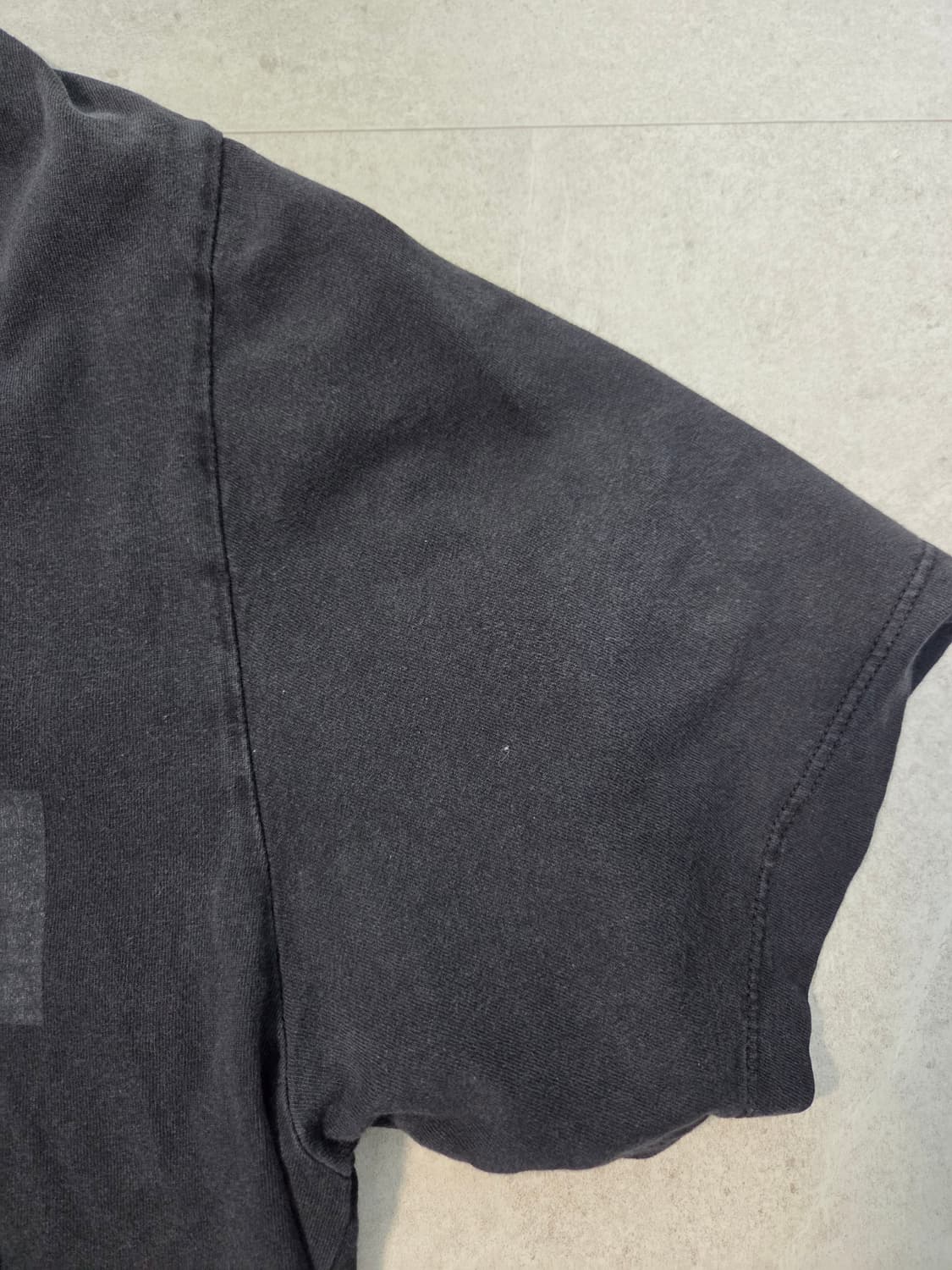 스톤아일랜드 블랙 포켓 반팔 티셔츠 상품이미지3