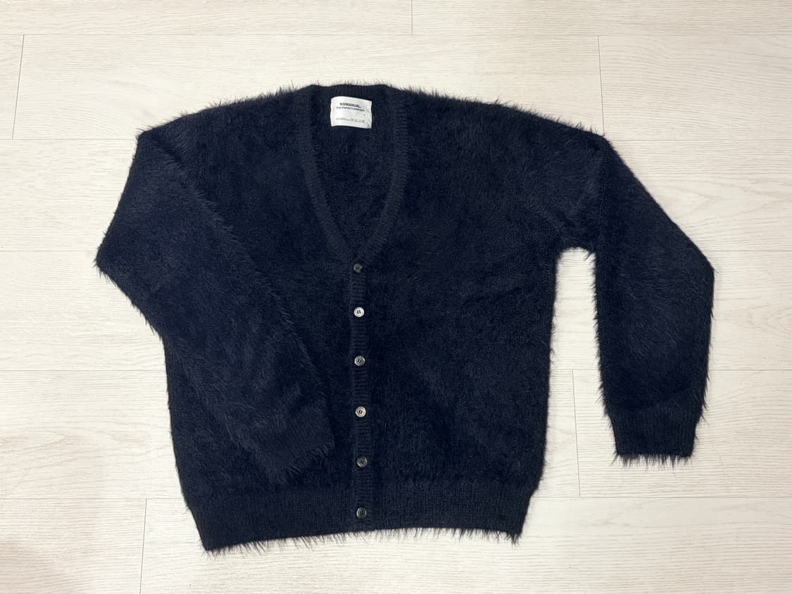 NOMANUAL BULKY HAIRY CARDIGAN 상품이미지1