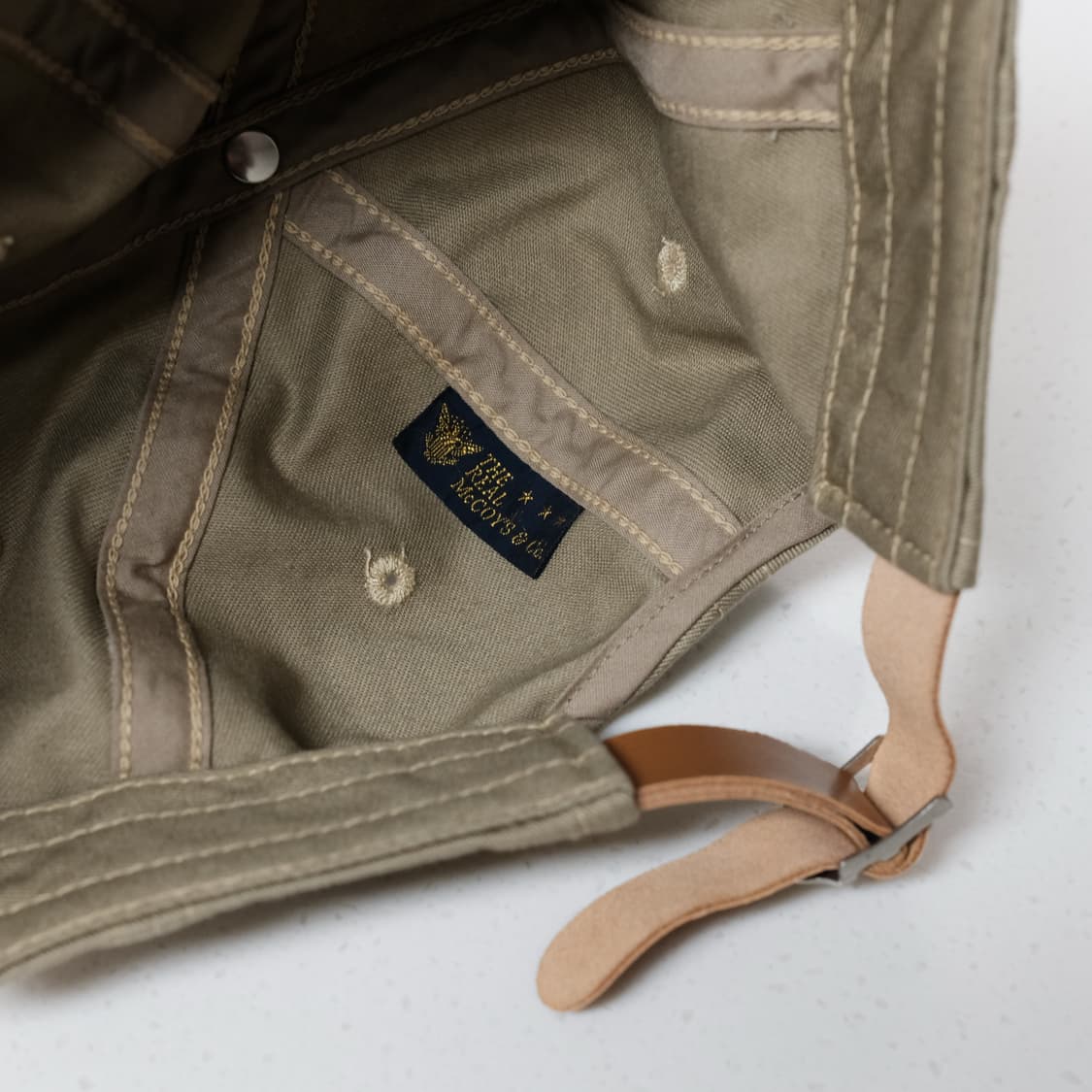 리얼맥코이 볼캡 베이지 상품이미지2