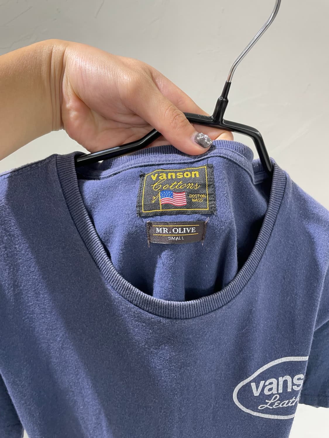 밴슨 x MR.OLIVE 스타 프린팅 티셔츠 상품이미지5