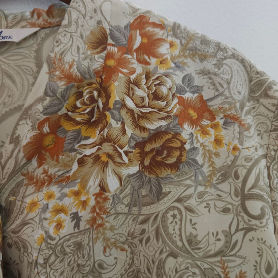 JANE MORE 플라워 페이즐리 반팔 셔츠 상품이미지5