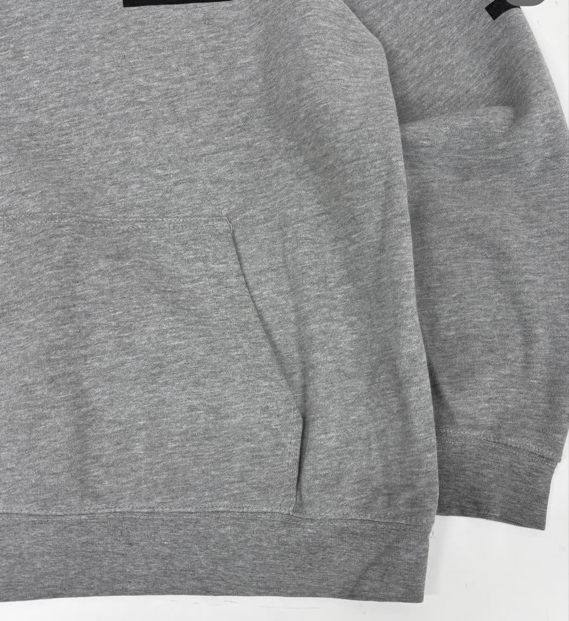 스투시 올드스쿨 빈티지 그레이 프린팅 로고 후드티 판매합니다 상품이미지4