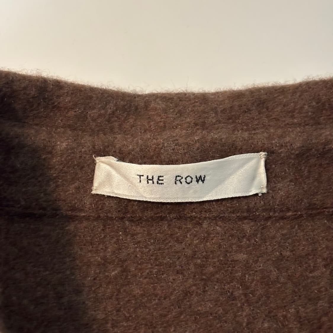 M) THE ROW 더로우 캐시미어 셔츠 상품이미지4