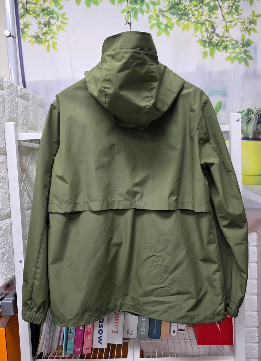코베아 남성 방수 바람막이 105 카키 후드집업 아웃도어 레인자켓 MM5 상품이미지3