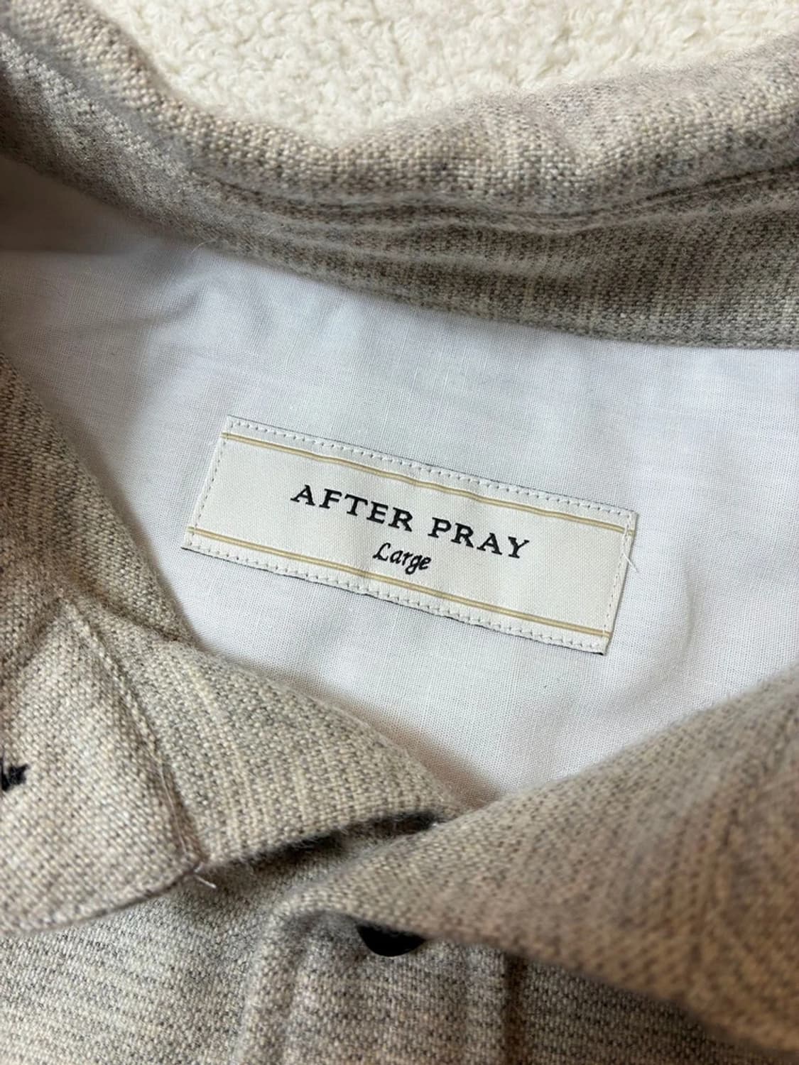 애프터프레이 에센셜 울 밀리터리 셔츠 PN6850 상품이미지7