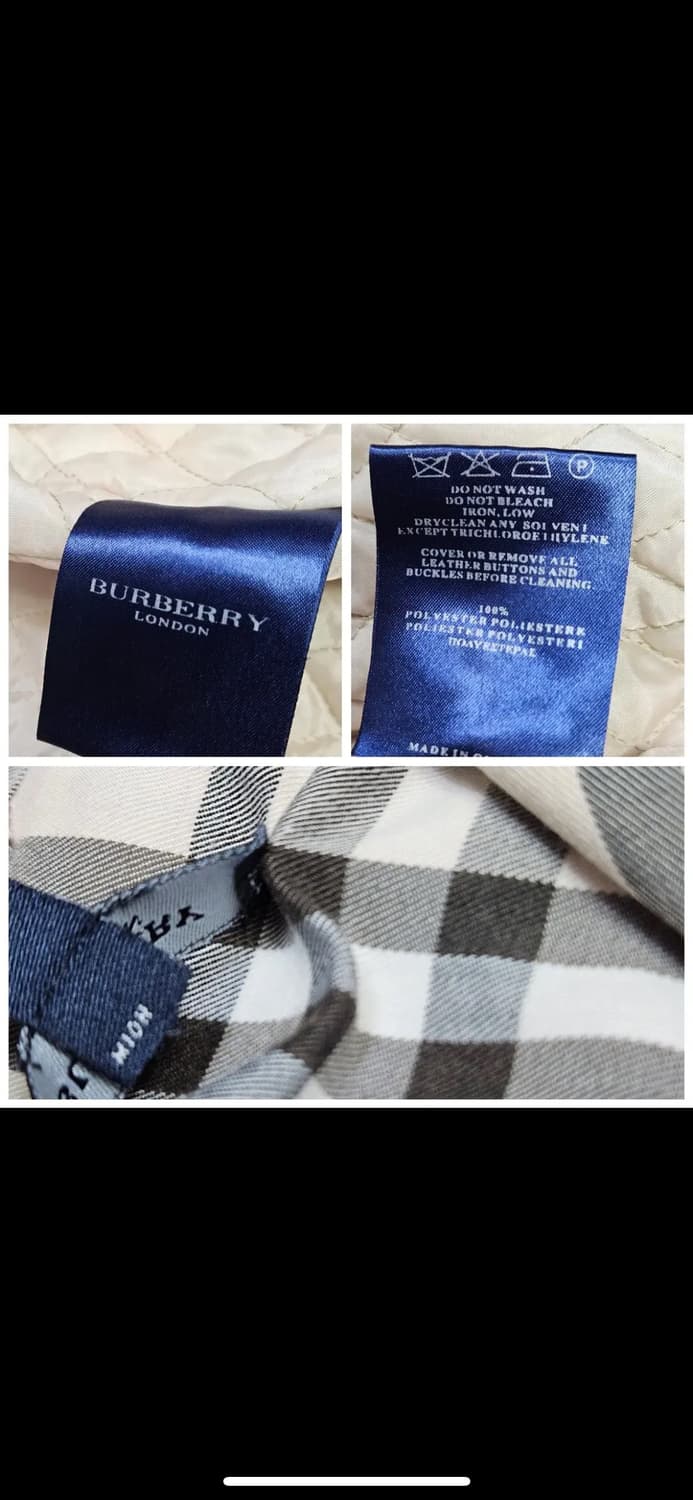 버버리 노바체크 숏 자켓 누빔 66 상품이미지9