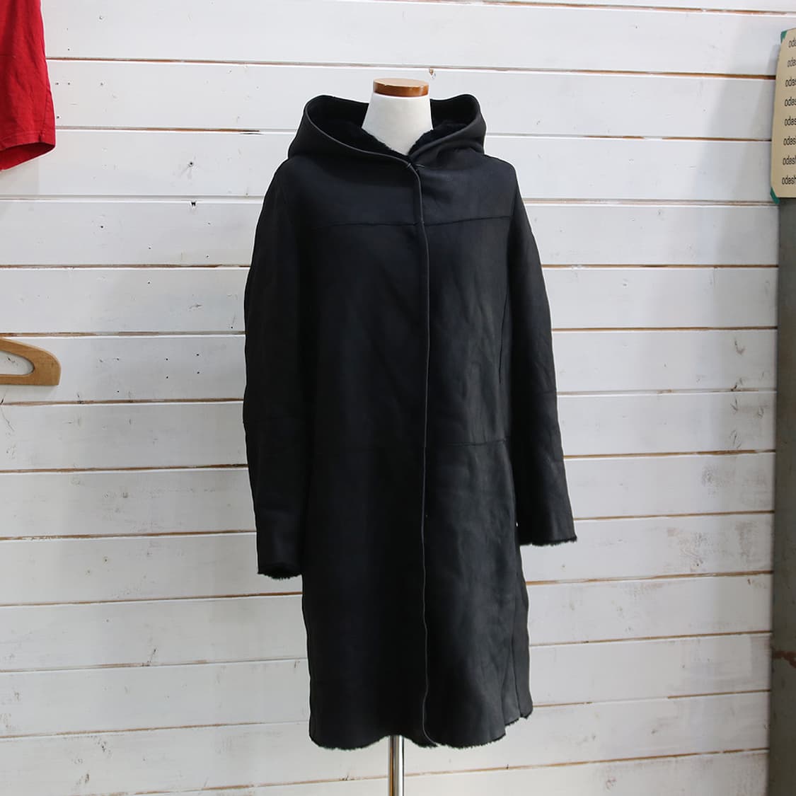 CARA O CRUZ 양가죽 무스탕 코트 (여성용 11) 상품이미지1