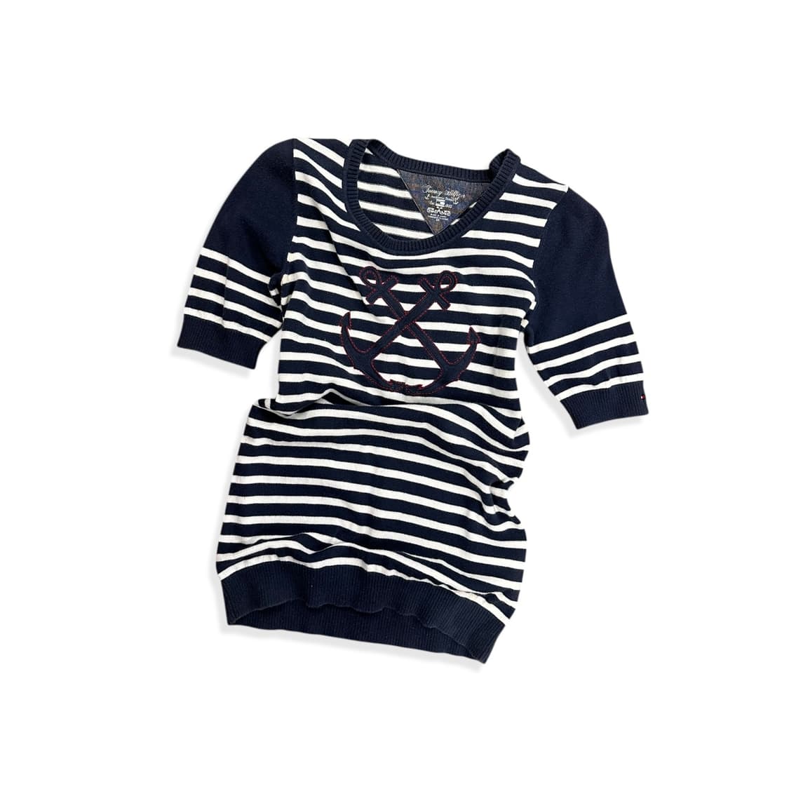 Tommy Hilfiger, Anchor Stripe Knit Top 상품이미지1