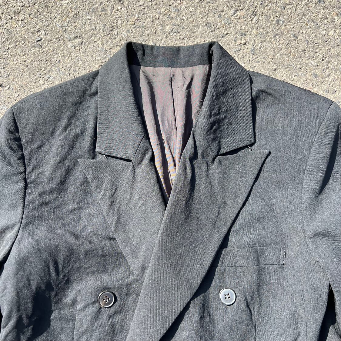 90’s Y’s Bis 더블 브레스티드 자켓 상품이미지3