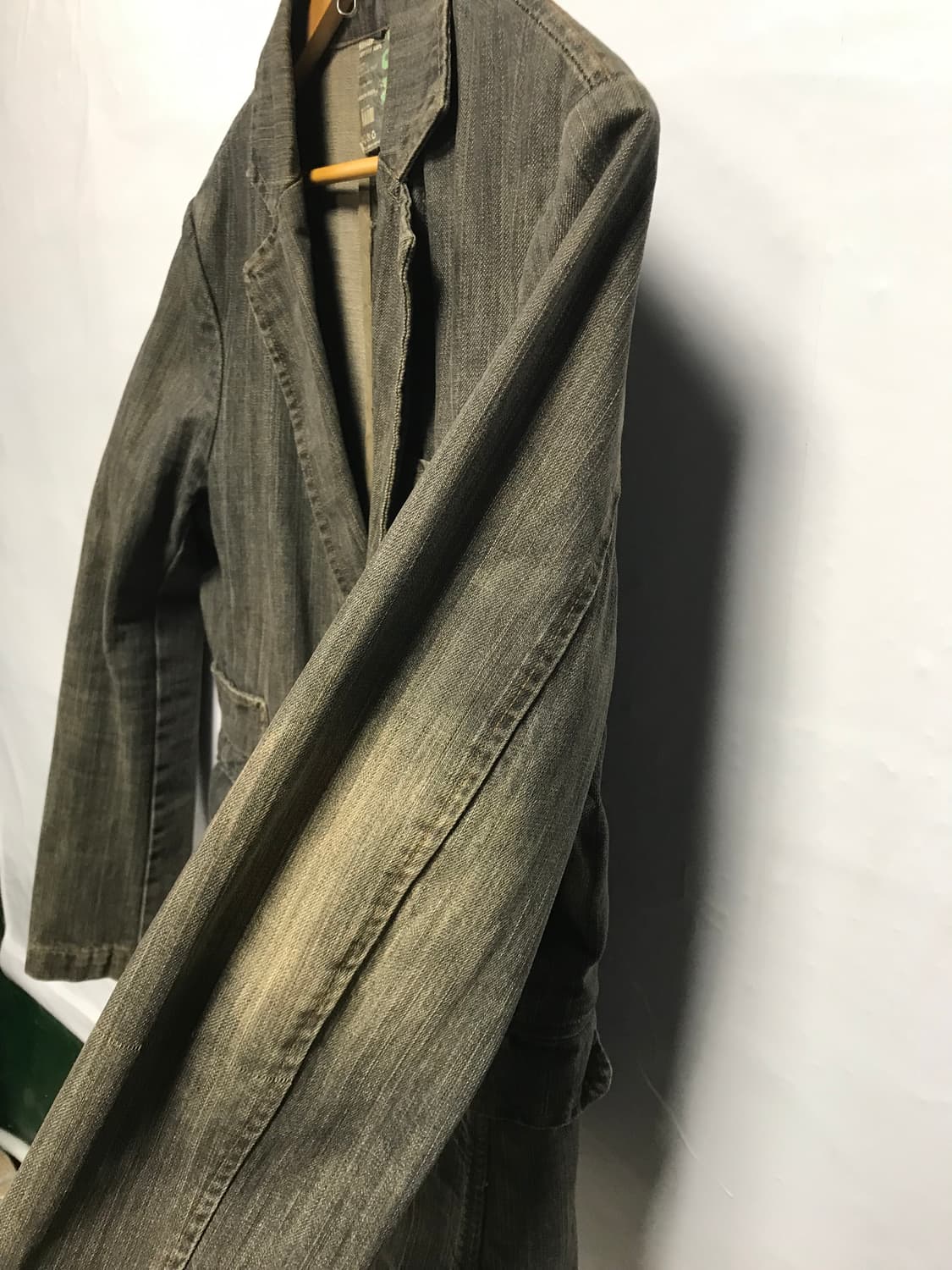 빈티지 워싱 데님 블레이저 상품이미지5