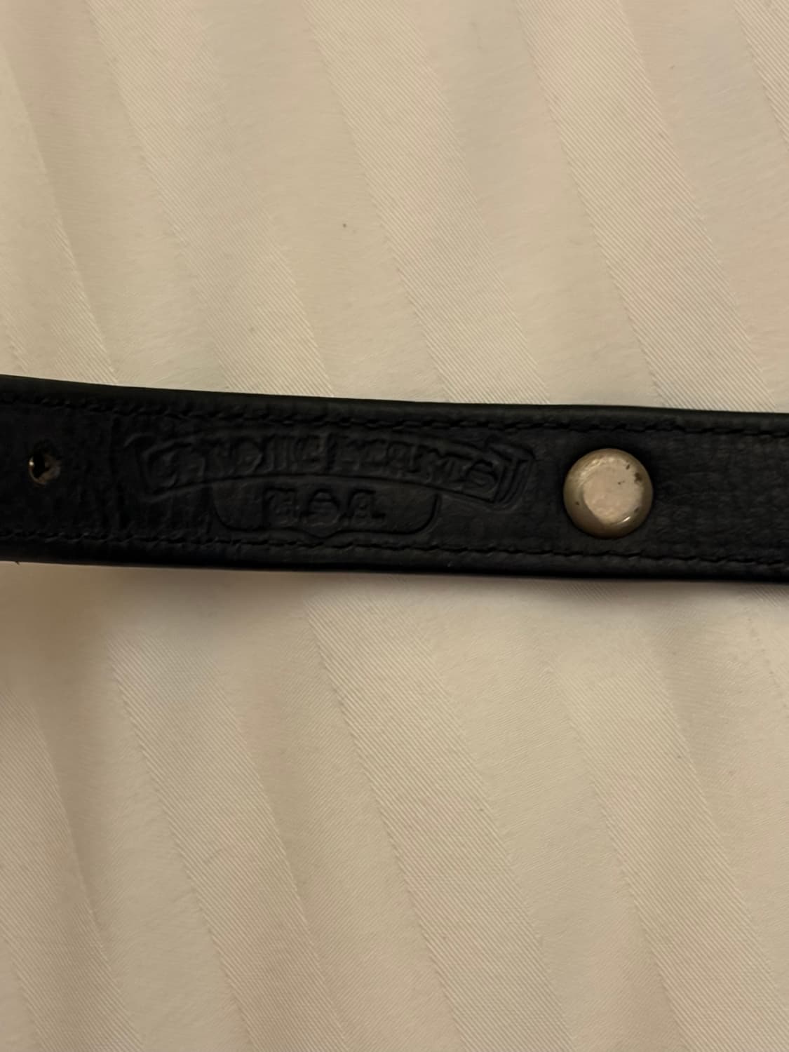 크롬하츠 건슬링어 레더팔찌 상품이미지3