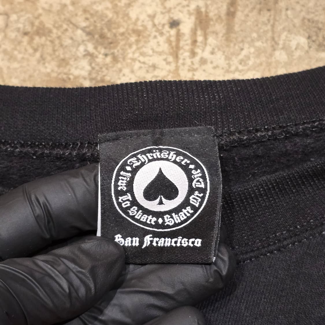 트래셔 매거진 고질라 스웨트셔 Made Mexico 상품이미지4