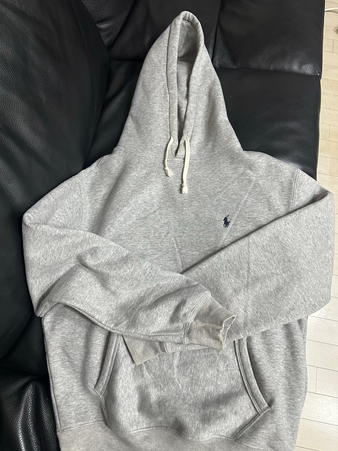 폴로 랄프로렌 후드티 그레이M 상품이미지1