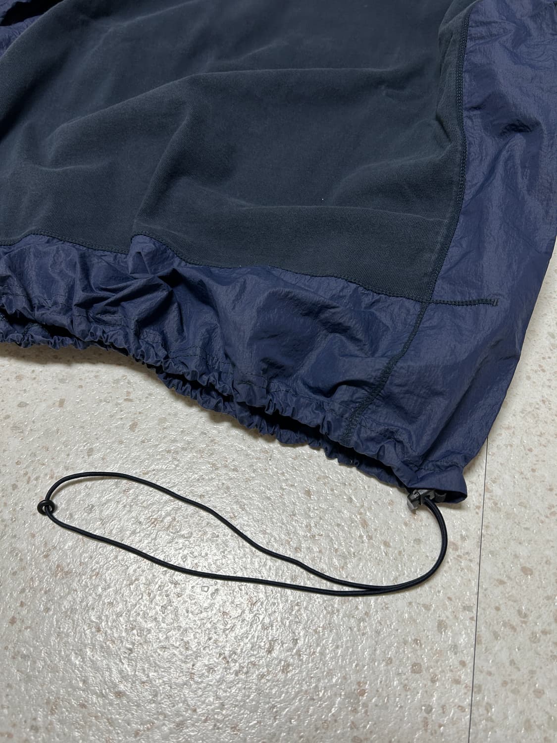 Unaffected Contrast Panel L/S Navy L 상품이미지4