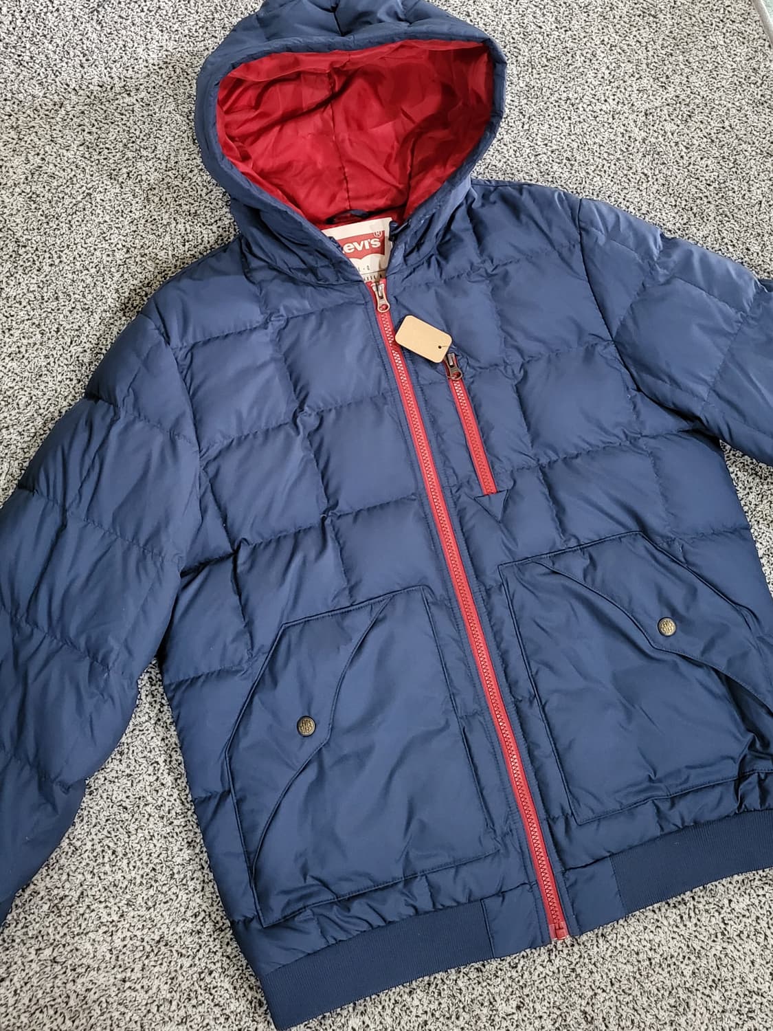 리바이스(Levi’s) 후드 패딩 점퍼 상품이미지2