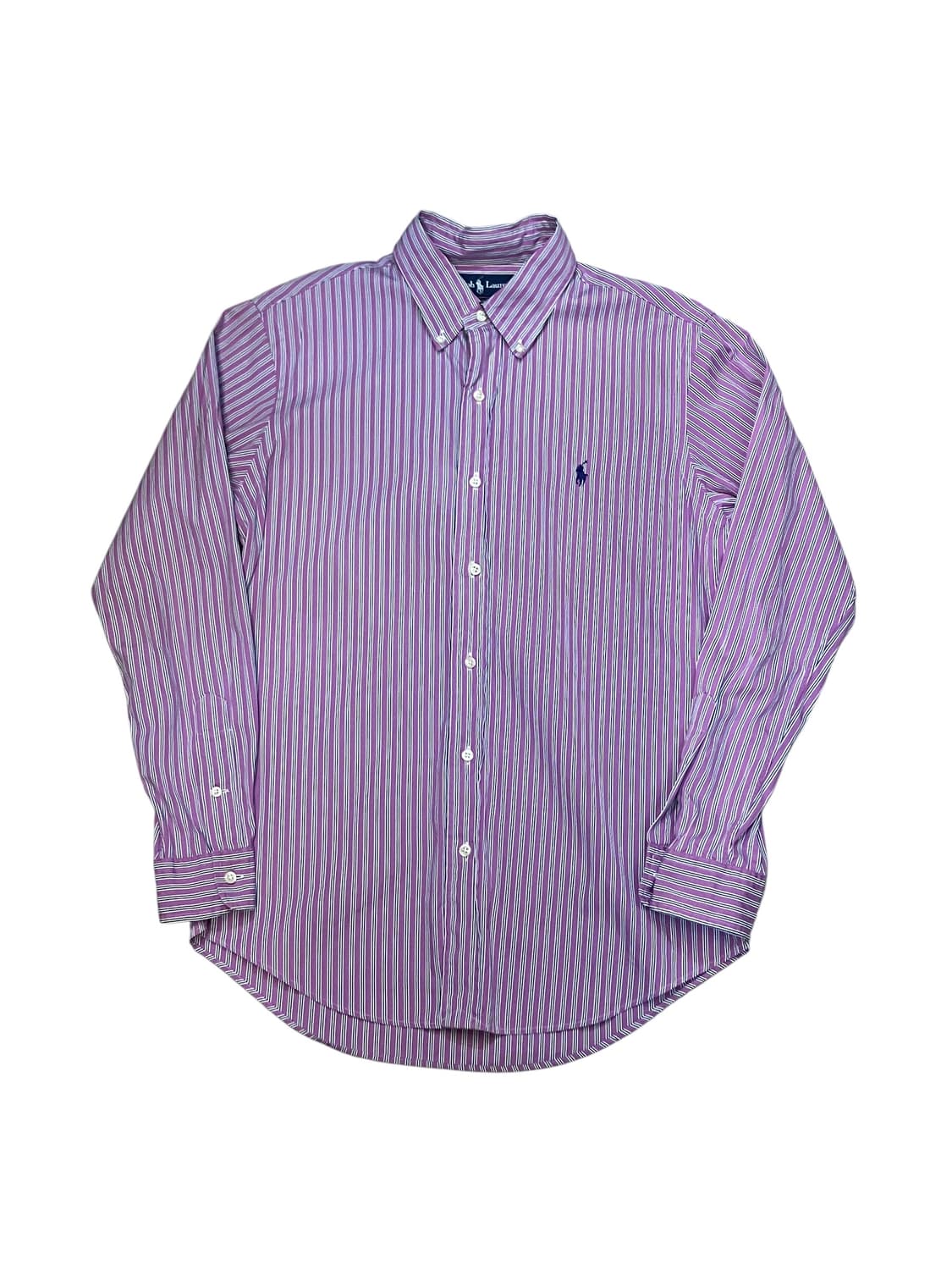 폴로 랄프로렌 스트라이프 셔츠 퍼플 핑크 #csz4106 상품이미지3