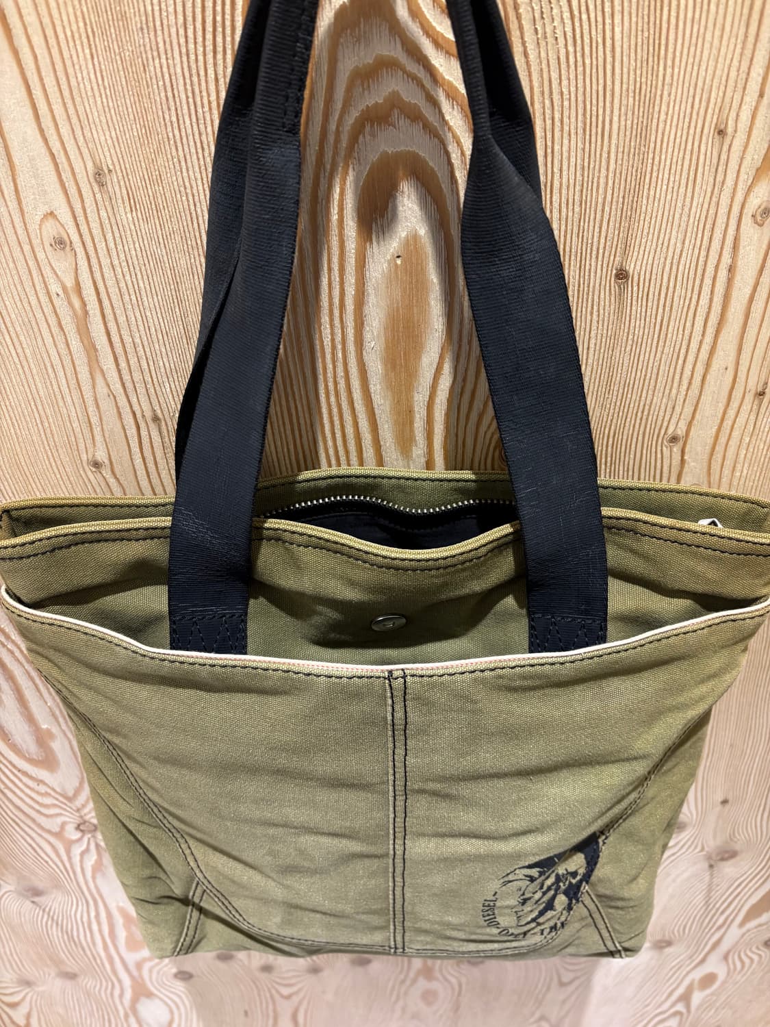 디젤 그래픽 캔버스 토트백 상품이미지7
