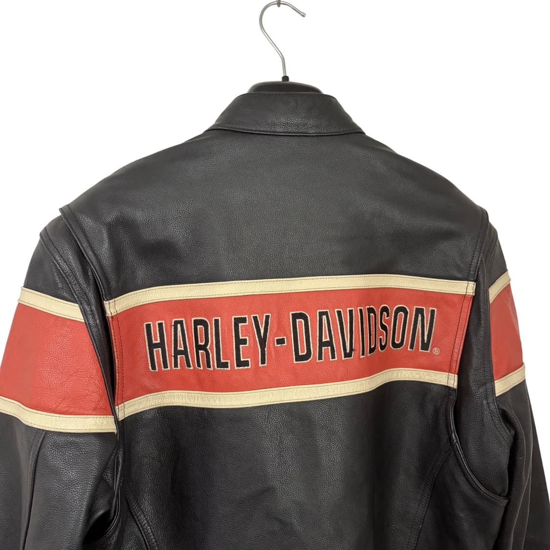 할리데이비슨 로고 레더 바이커 자켓 M 라이더자켓 가죽자켓 상품이미지4