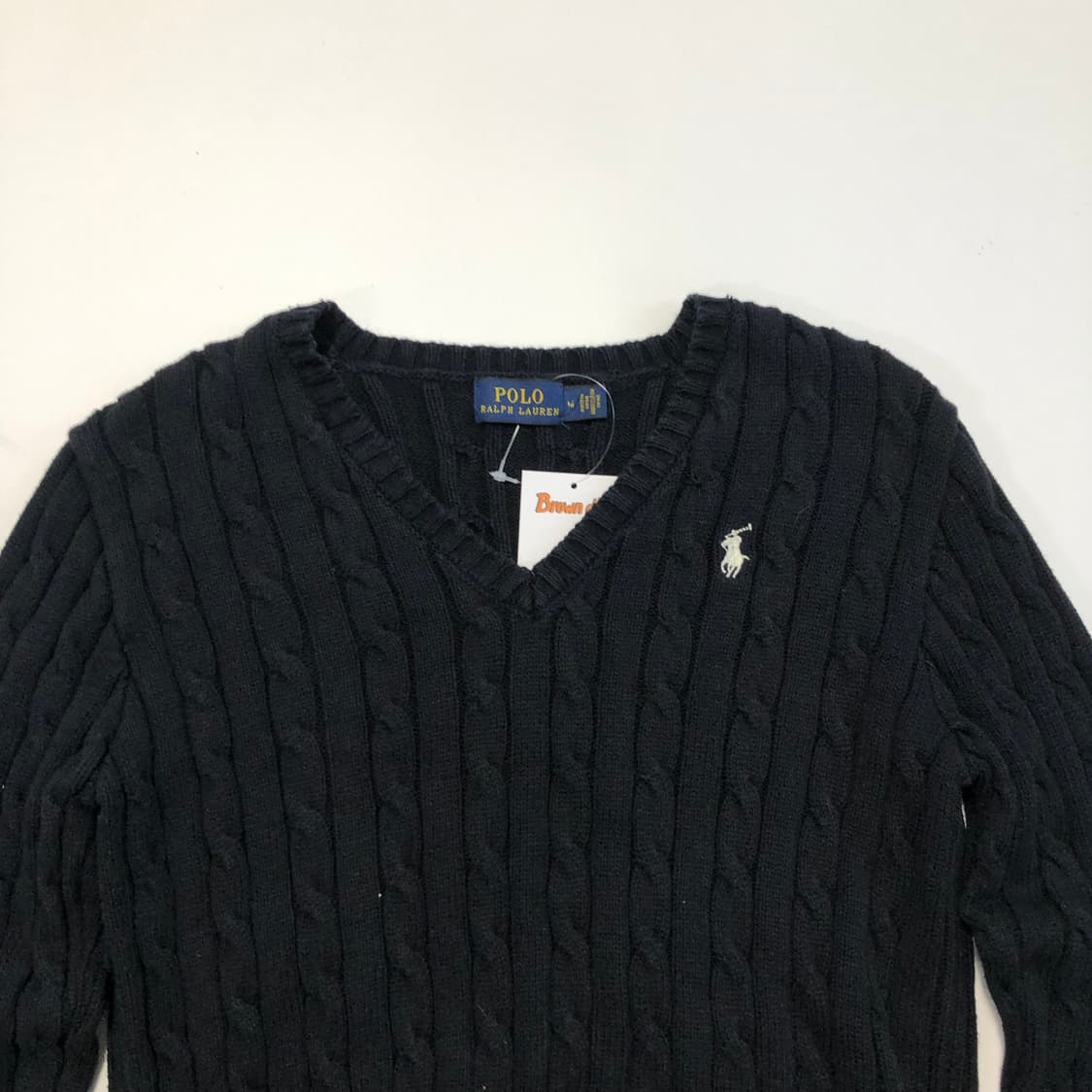 폴로 꽈배기 니트 상품이미지3