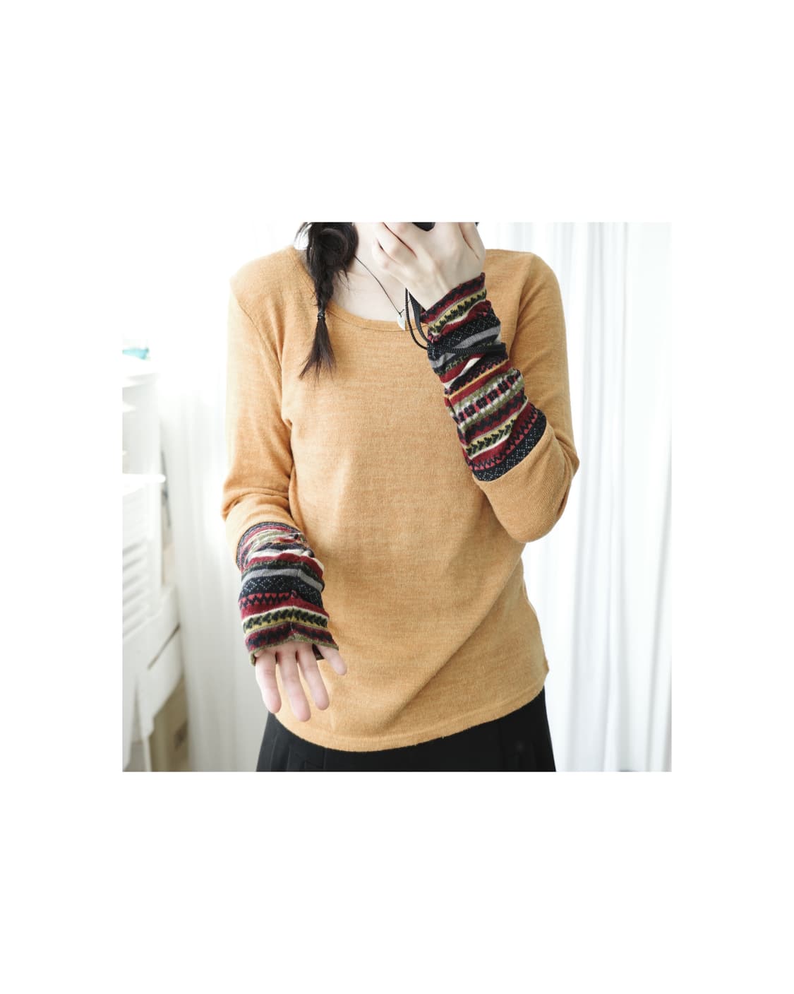 Noble goton yellow warmer t-shirts 상품이미지1