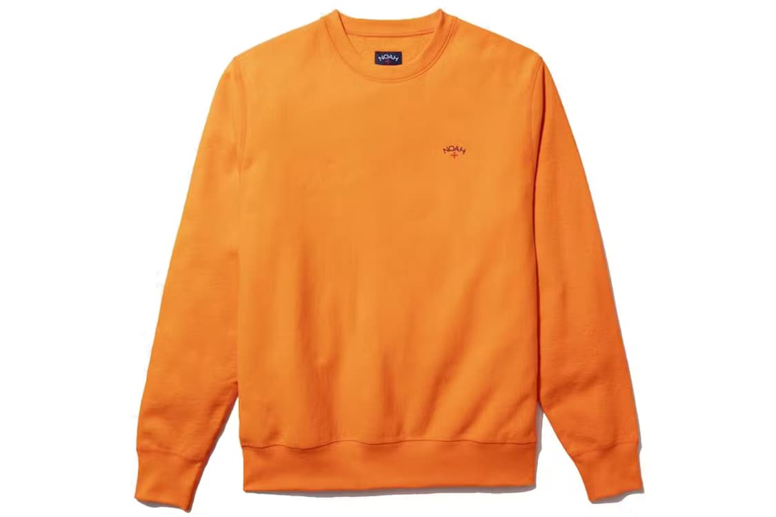 노아 맨투맨 스웻셔츠 오렌지 XL 상품이미지1