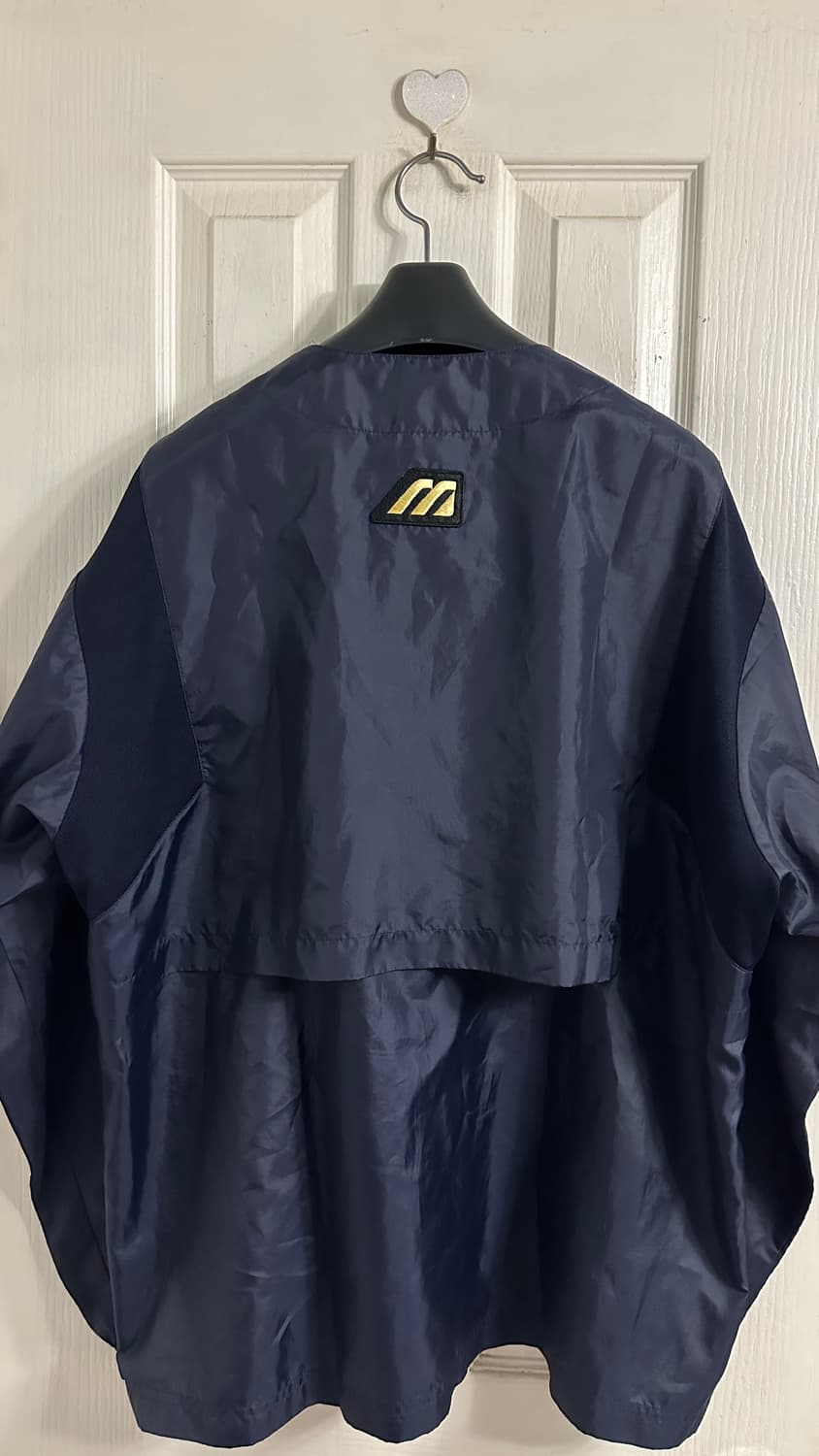 미즈노 빅엠 바람막이 아노락 트레이닝 하프버튼 풀오버  상품이미지2