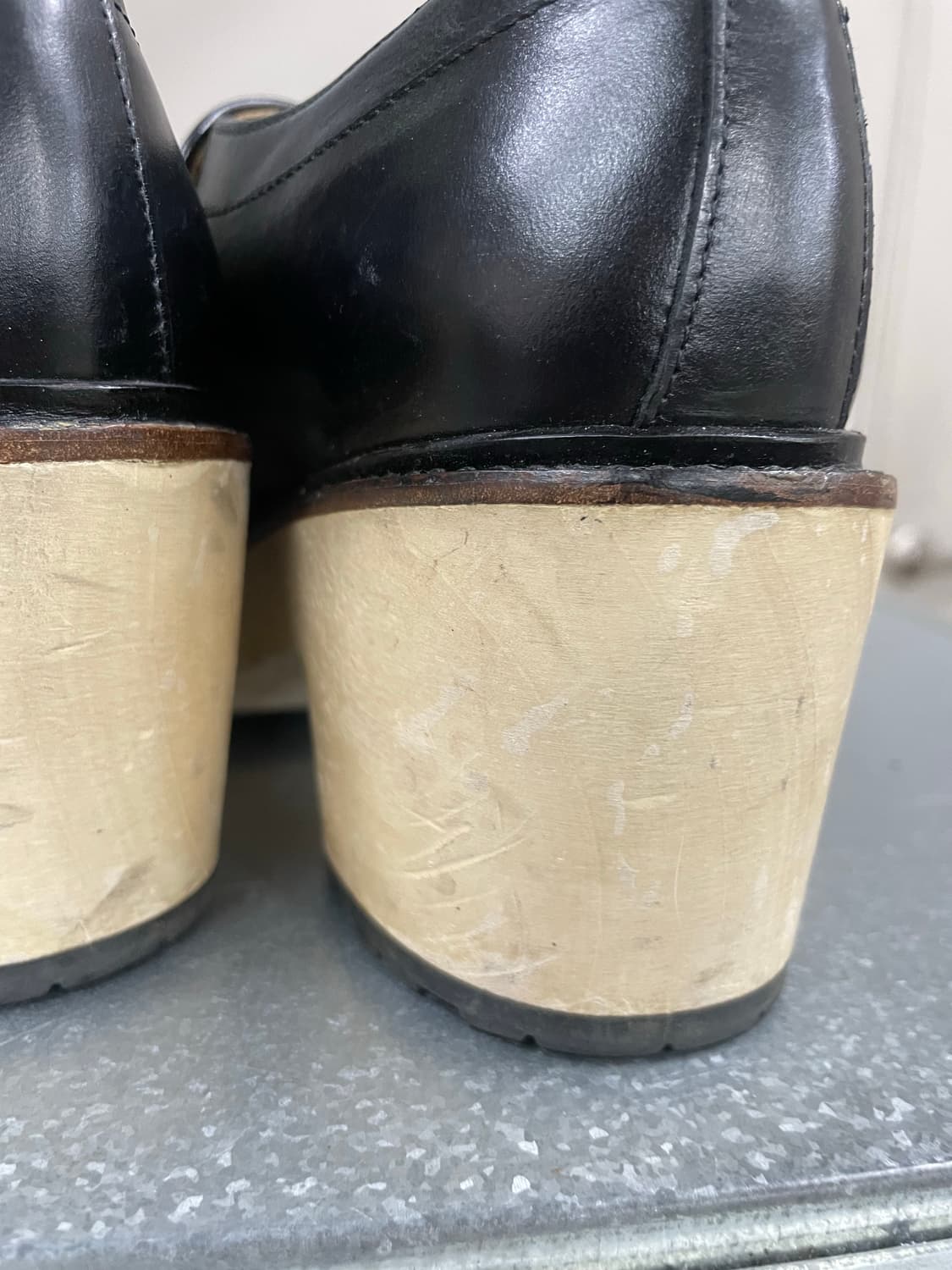 토가 풀라 버클 플랫폼 우드 로퍼 36 상품이미지9