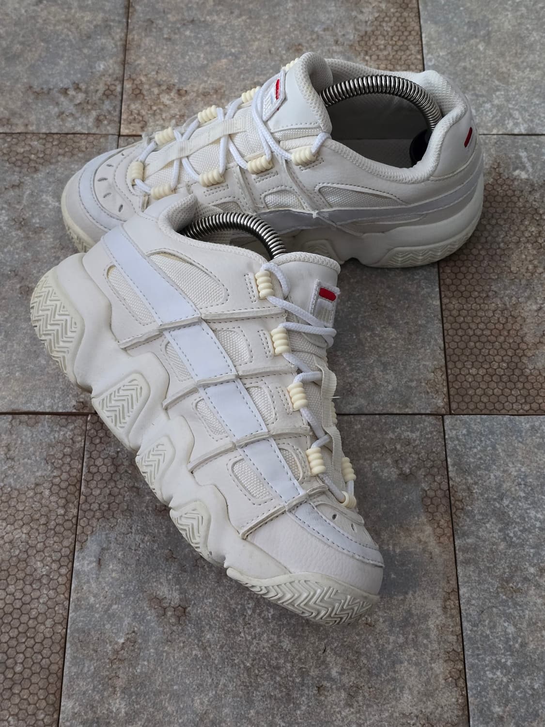 (230)휠라 바리케이드 xt 97 화이트 상품이미지4